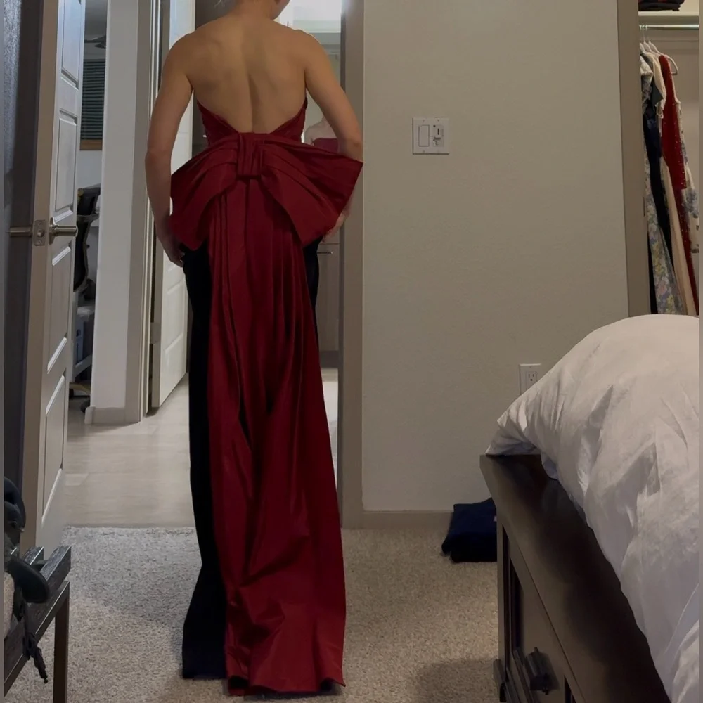 ❌SOLD❌ RALPH LAUREN PURPLE LABEL RED BOW DRESS - Picture 15 of 15